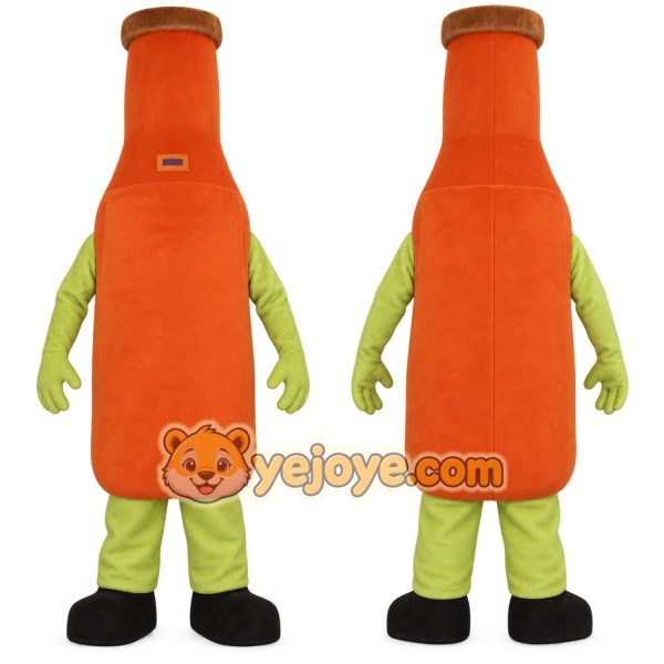 Realistic Bottle Mascot Costume