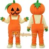 Realistic Halloween Pumpkin Mascot Costume