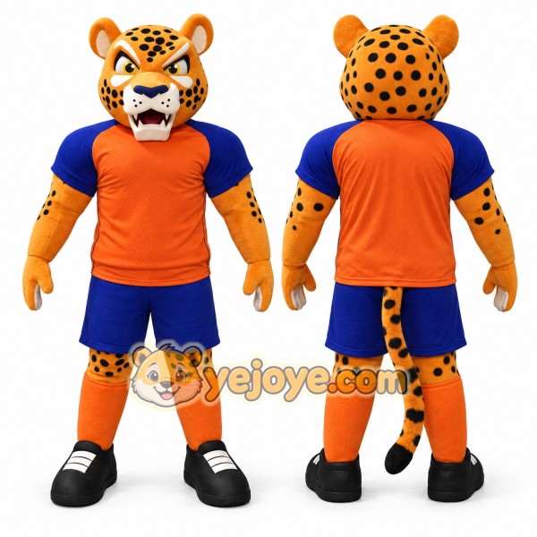 Sport Leopard Mascot Costume