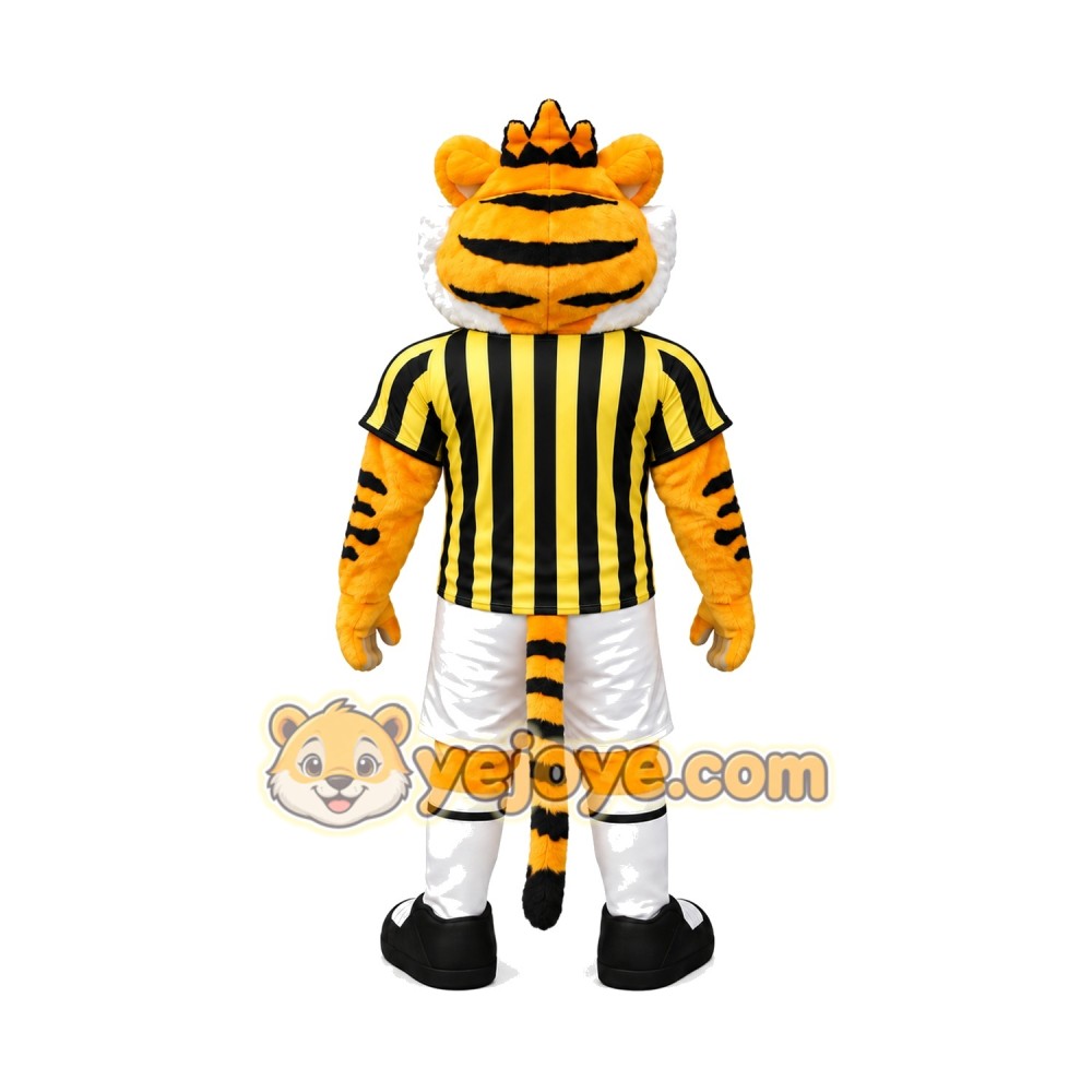 King Tiger Mascot Costume King Tiger Mascot Costume
