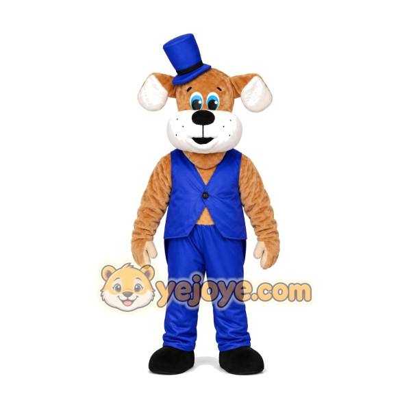 Friendly Dog Mascot Costume Friendly Dog Mascot Costume