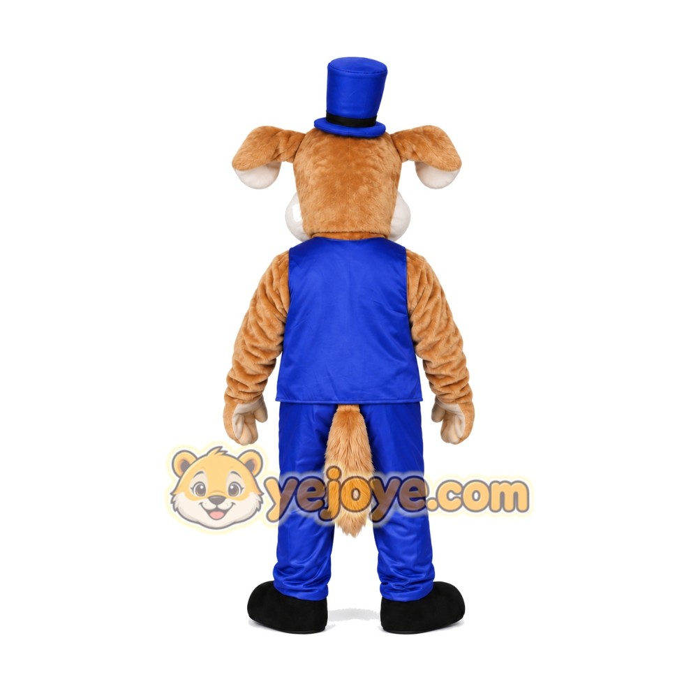 Friendly Dog Mascot Costume