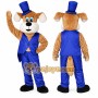 Friendly Dog Mascot Costume