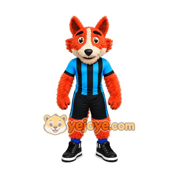 Friendly Fox Mascot Costume