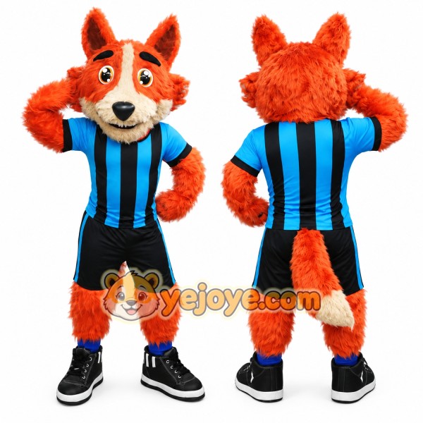 Friendly Fox Mascot Costume