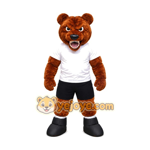 Fierce Lightweight Bear Mascot Costume