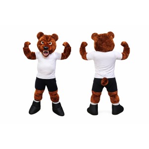 Fierce Lightweight Bear Mascot Costume
