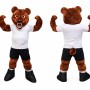 Fierce Lightweight Bear Mascot Costume