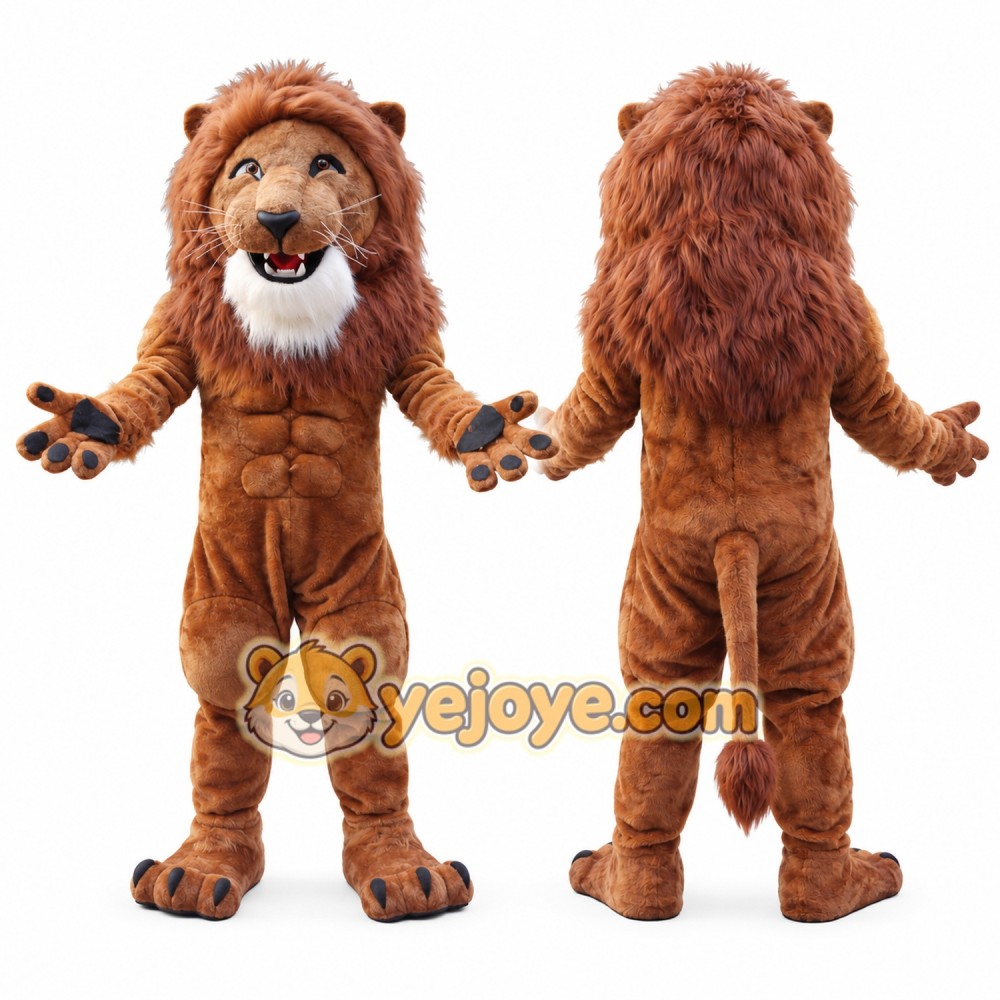 Power Lightweight Lion Mascot Costume Power Lightweight Lion Mascot Costume