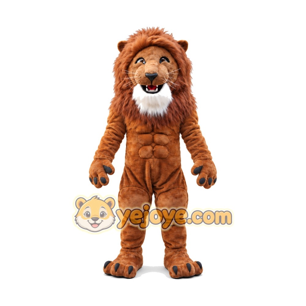 Power Lightweight Lion Mascot Costume Power Lightweight Lion Mascot Costume