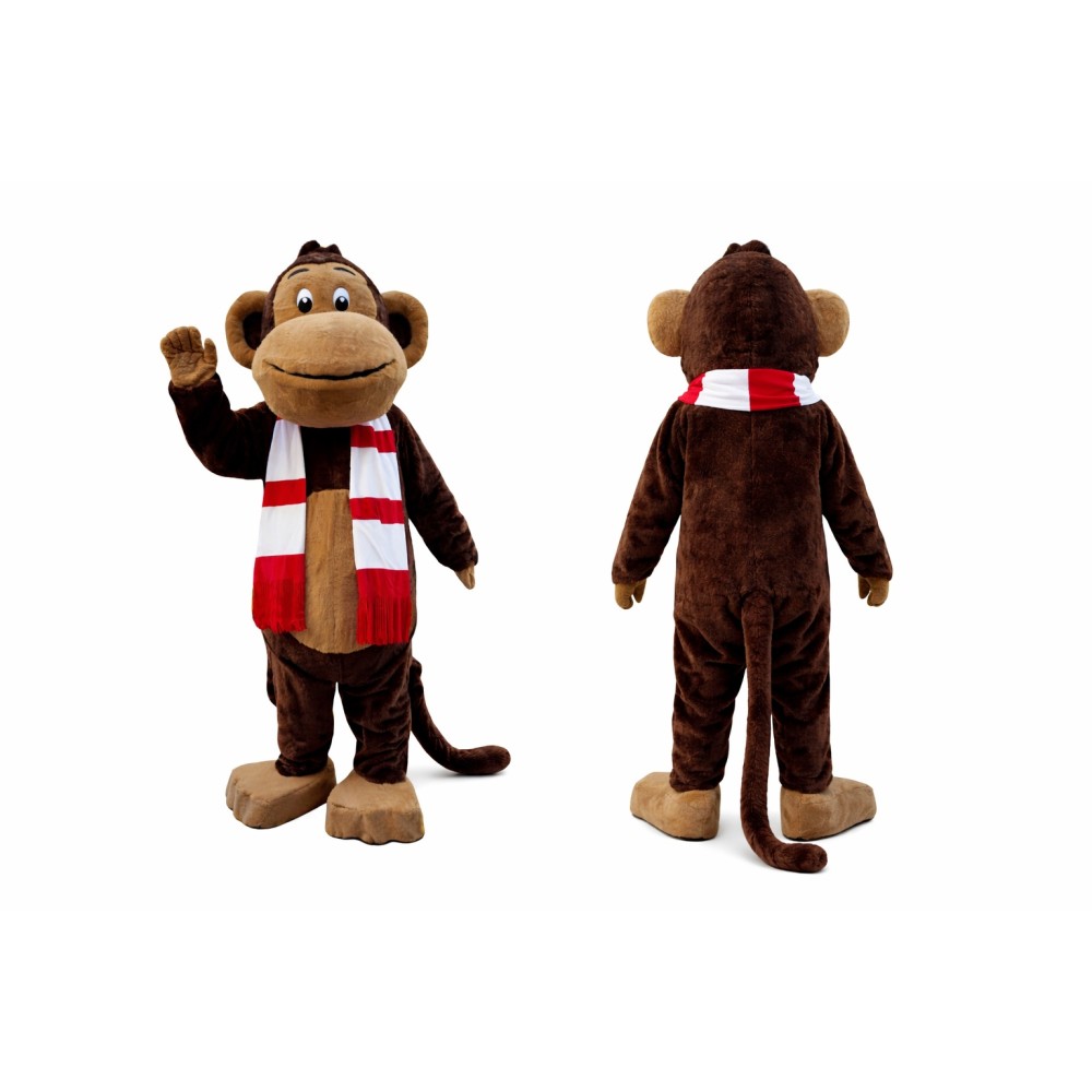 Friendly Lightweight Monkey Mascot Costume