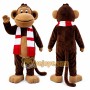 Friendly Lightweight Monkey Mascot Costume