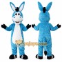 Blue Lightweight Donkey Mascot Costume