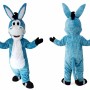 Blue Lightweight Donkey Mascot Costume
