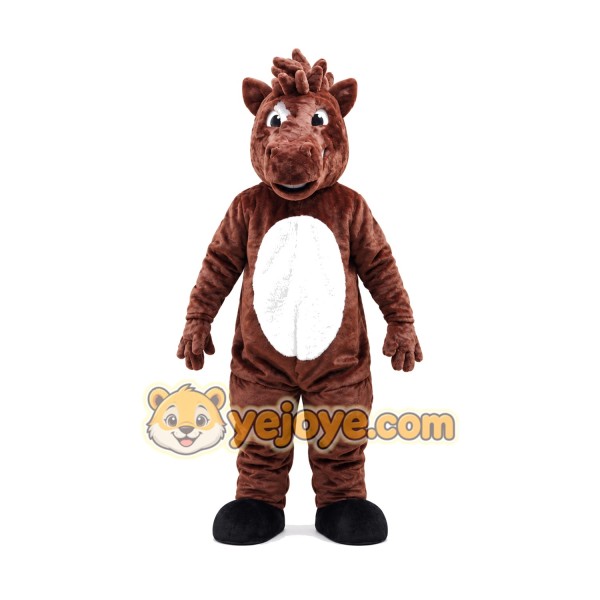 Brown Horse Mascot Costume