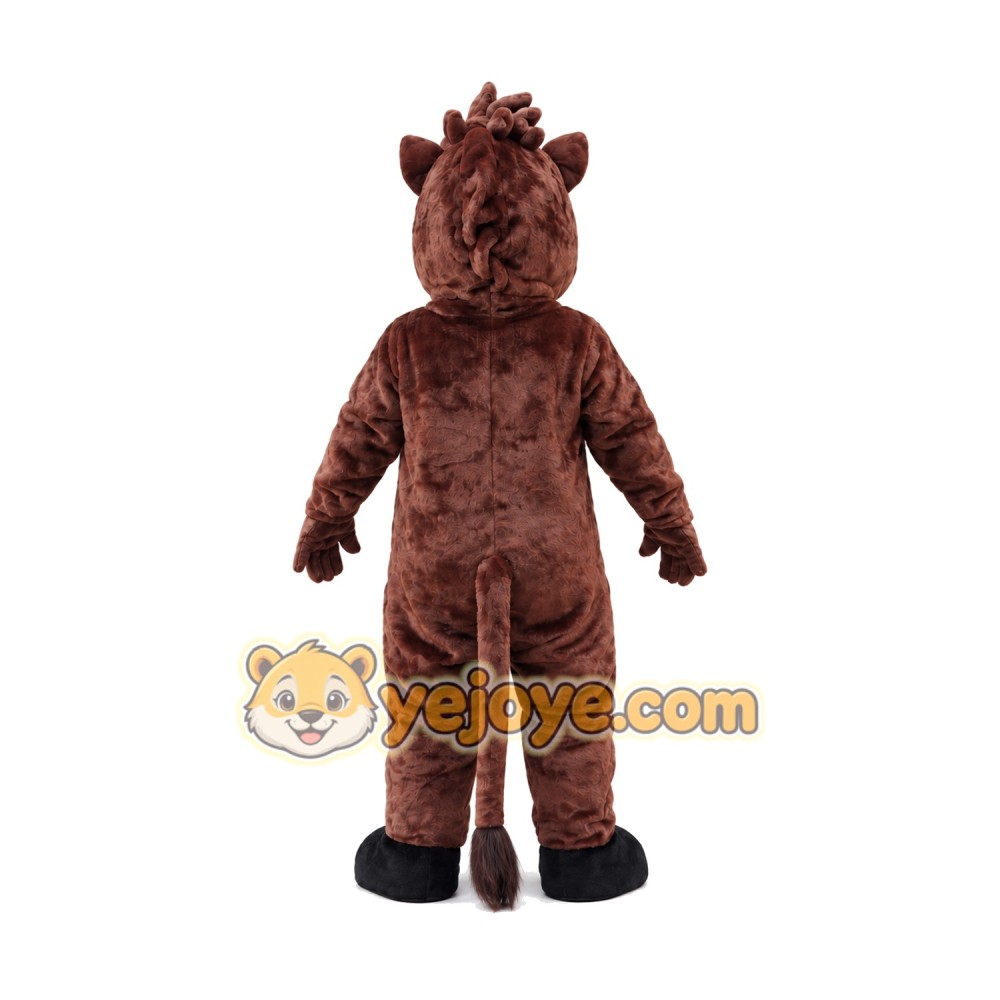Brown Horse Mascot Costume Brown Horse Mascot Costume