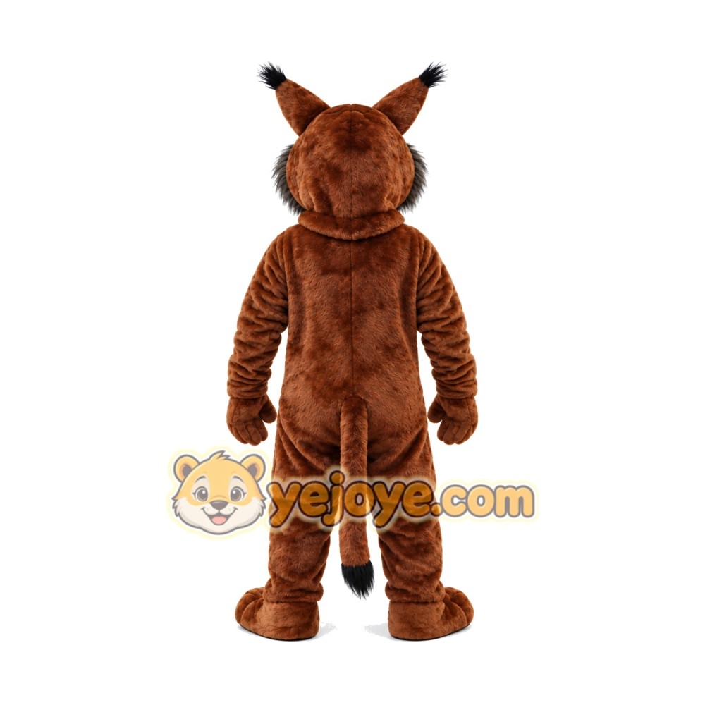 Realistic Wildcat Mascot Costume Realistic Wildcat Mascot Costume