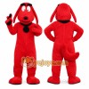 Red Dog Mascot Costume Red Dog Mascot Costume