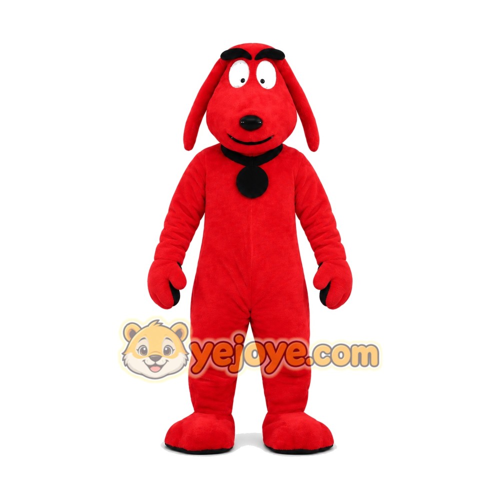 Red Dog Mascot Costume Red Dog Mascot Costume