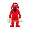 Red Dog Mascot Costume Red Dog Mascot Costume