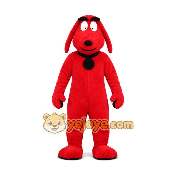 Red Dog Mascot Costume