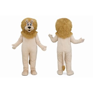Friendly Lion Mascot Costume