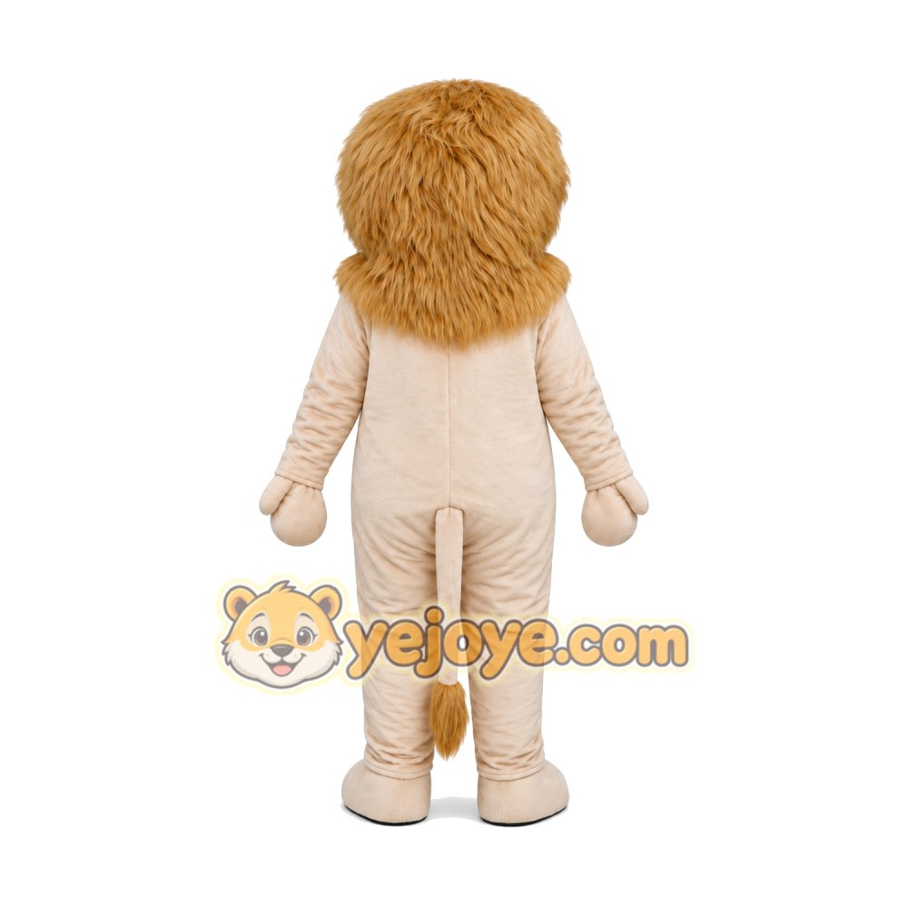 Friendly Lion Mascot Costume Friendly Lion Mascot Costume