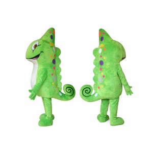 Cute Lizard Mascot Costume
