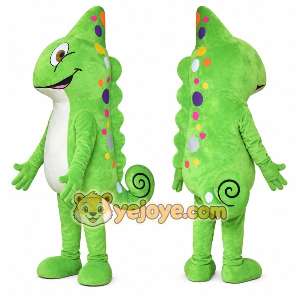 Cute Lizard Mascot Costume
