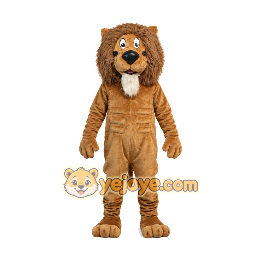 Friendly Lightweight Lion Mascot Costume Friendly Lightweight Lion Mascot Costume