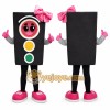 Traffic Light Mascot Costume Traffic Light Mascot Costume