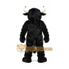 Fierce Black Buffalo Mascot Costume