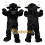 Fierce Black Buffalo Mascot Costume
