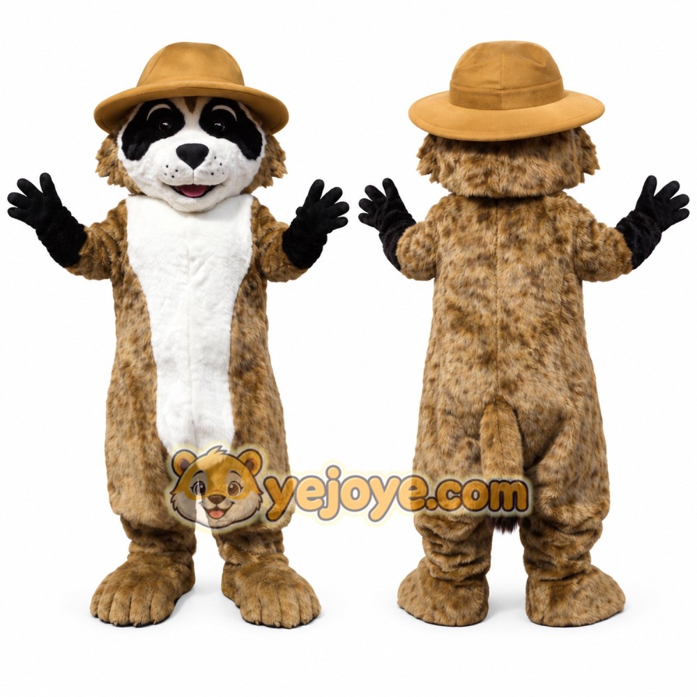 Fierce Raccoon Mascot Costume