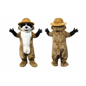 Fierce Raccoon Mascot Costume