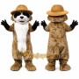 Fierce Raccoon Mascot Costume