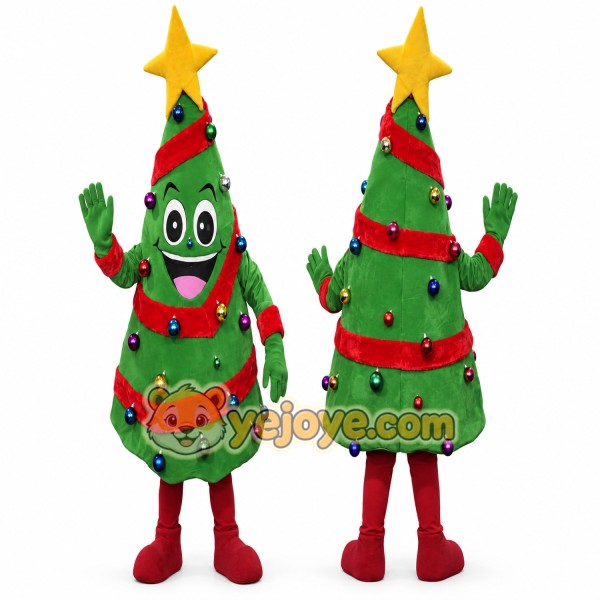 Christmas Tree Mascot Costume