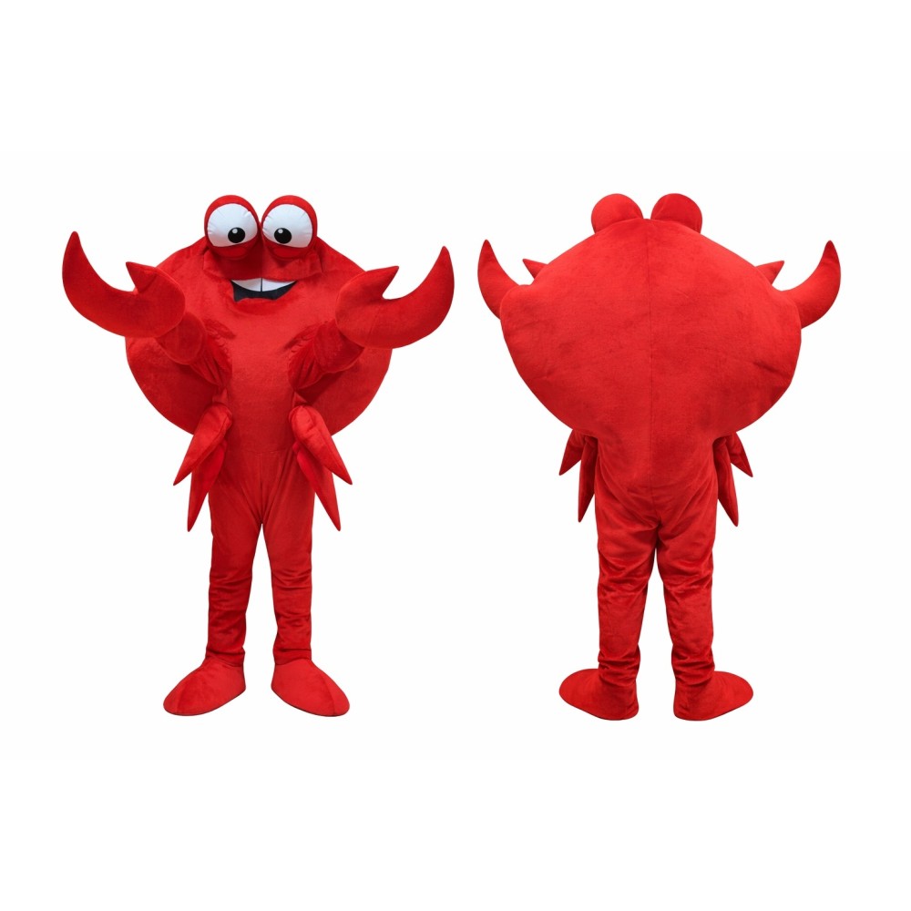 Red Crab Mascot Costume
