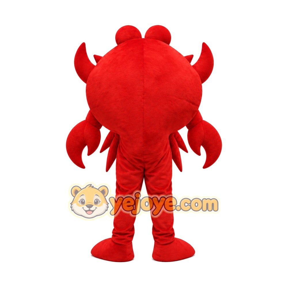 Red Crab Mascot Costume Red Crab Mascot Costume