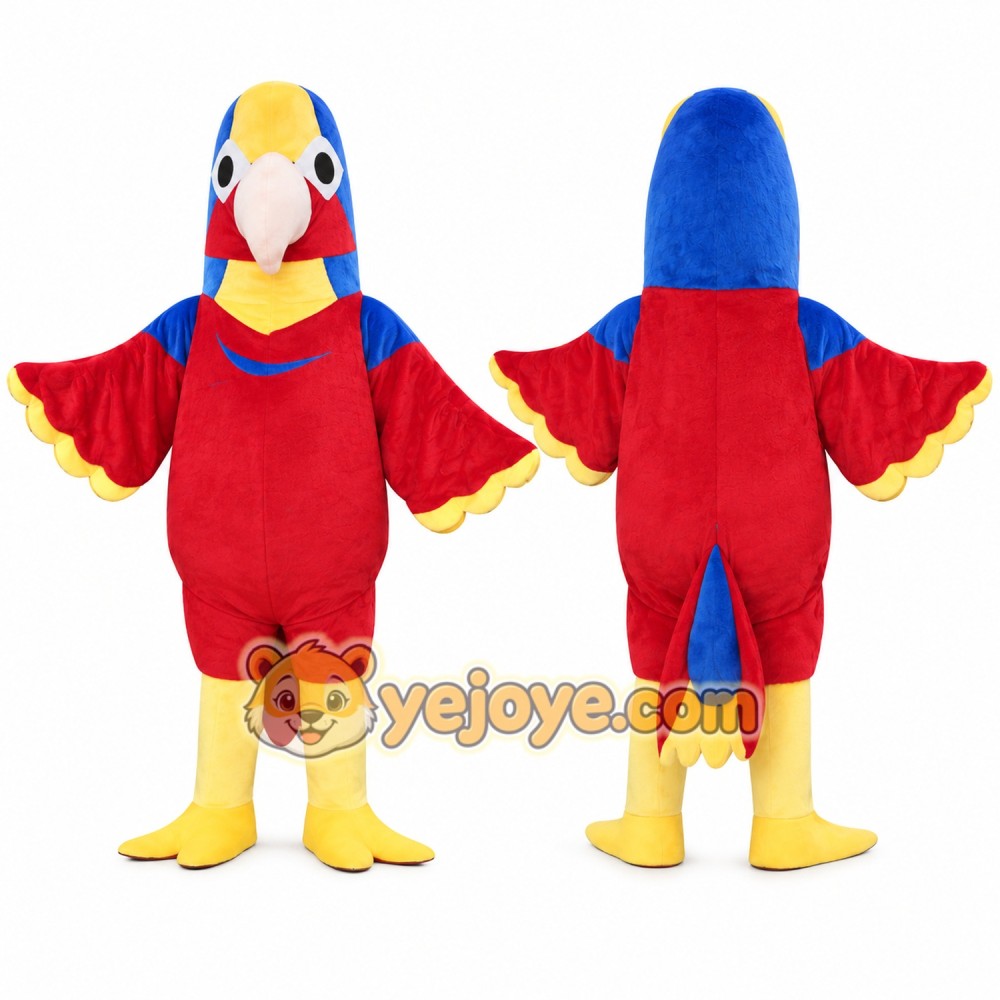 Realistic Parrot Mascot Costume Realistic Parrot Mascot Costume
