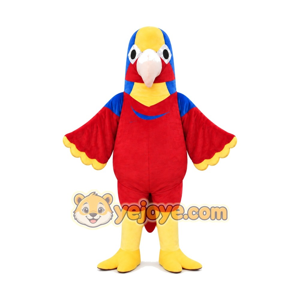 Realistic Parrot Mascot Costume Realistic Parrot Mascot Costume