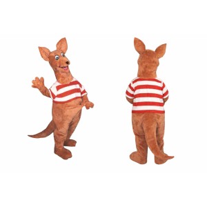 Realistic Lightweight Kangaroo Mascot Costume