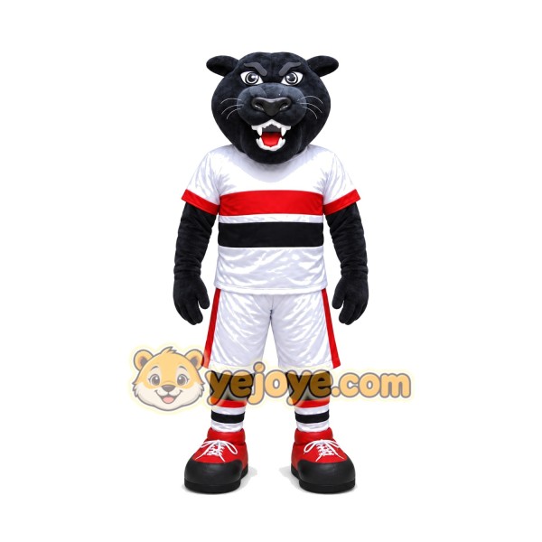 Sport Lightweight Black Panther Mascot Costume
