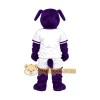 Purple White Dog Mascot Costume Purple White Dog Mascot Costume