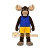 Happy Moose Mascot Costume