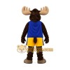 Happy Moose Mascot Costume