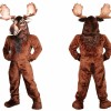 Power Moose Mascot Costume