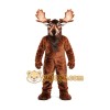 Power Moose Mascot Costume Power Moose Mascot Costume