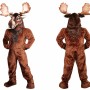 Power Moose Mascot Costume