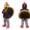 Realistic Lightweight Turkey Mascot Costume